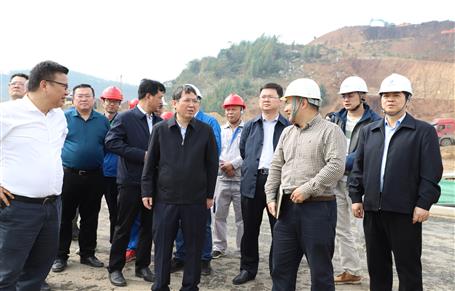 吳煒率隊到桂華分公司項目調(diào)研指導
