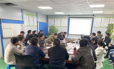 北城集團(tuán)專家組到第四分公司承建項(xiàng)目進(jìn)行技術(shù)指導(dǎo)