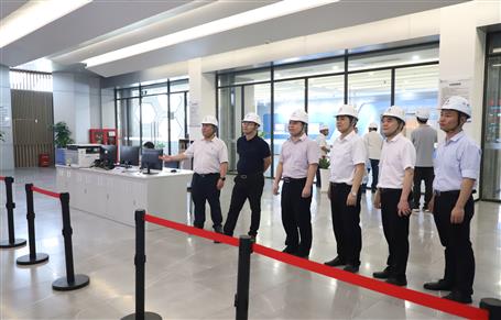 陳禮松率隊(duì)到冶建公司項(xiàng)目調(diào)研指導(dǎo)