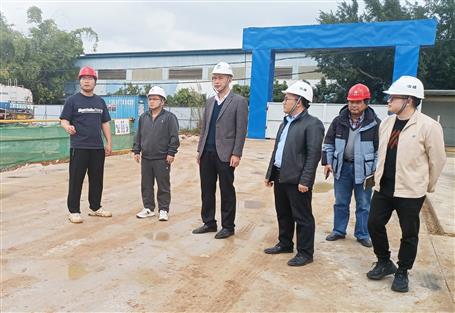 何勇到桂華分公司項(xiàng)目開展春節(jié)前安全生產(chǎn)和消防安全工作大檢查